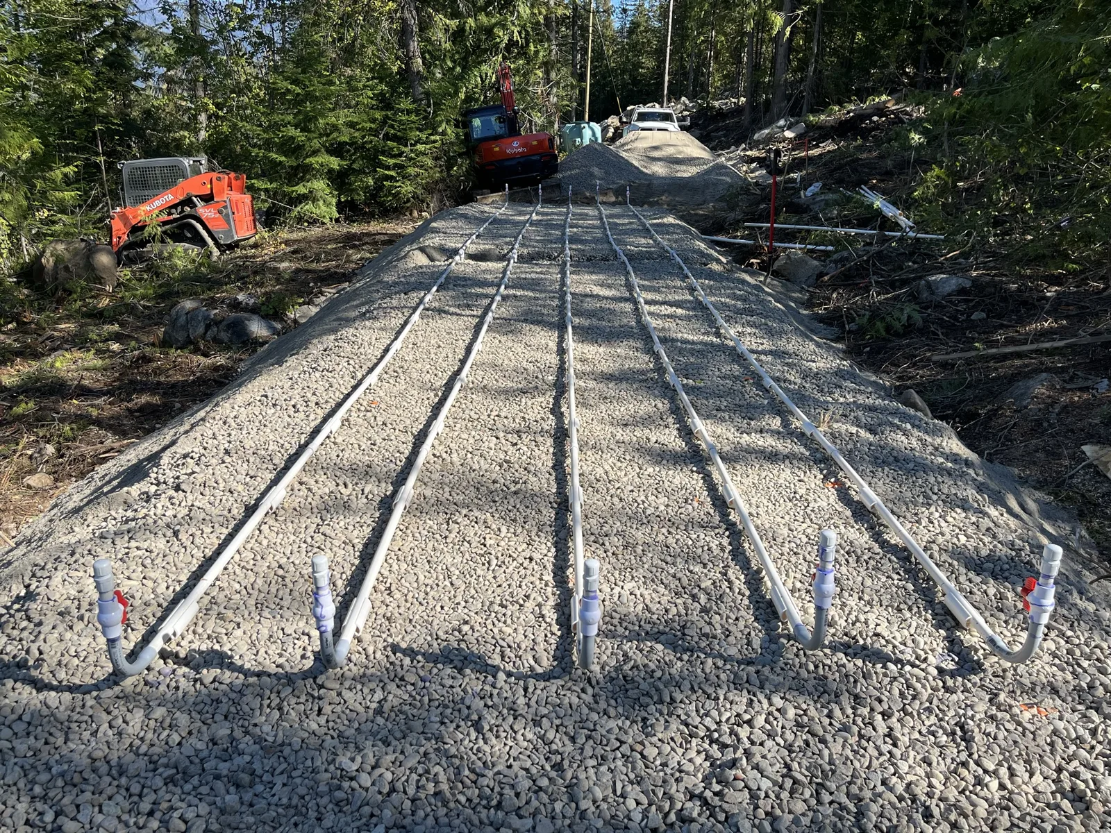 Sand Mound Septic Systems in Milford, PA