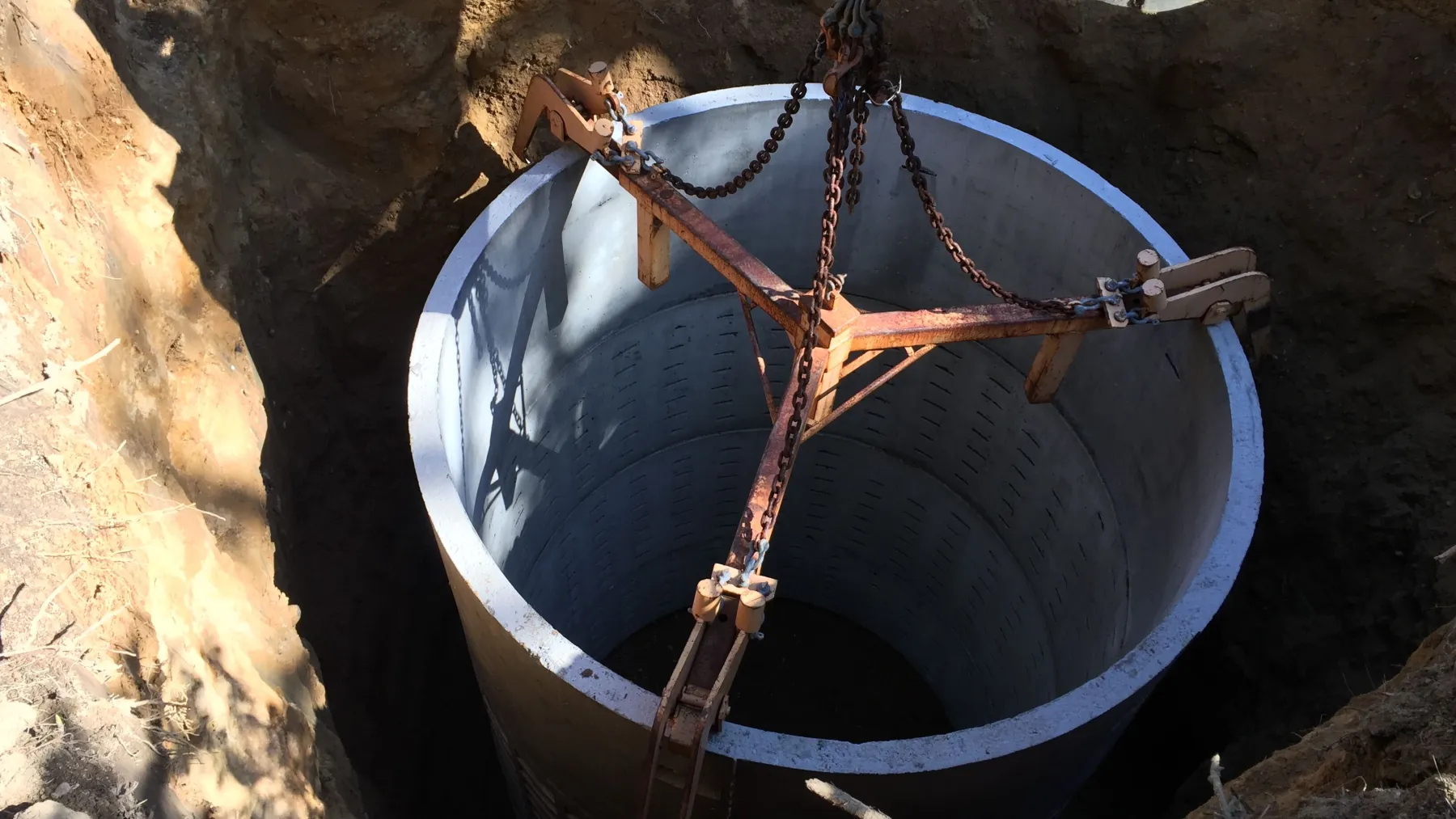 Septic system installation in Milford, PA